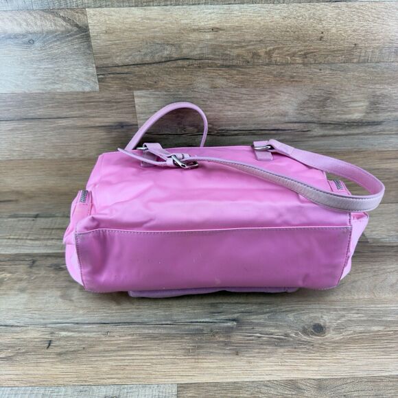 Brand New with Tags PRAGUE Dusty Rose Pink Leather Bag with Crystals Sho… - Picture 7 of 12